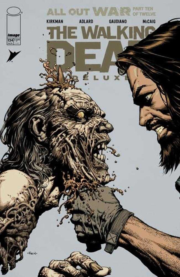 Walking Dead Deluxe #124 Portada A David Finch y Dave McCaig (Para adultos)