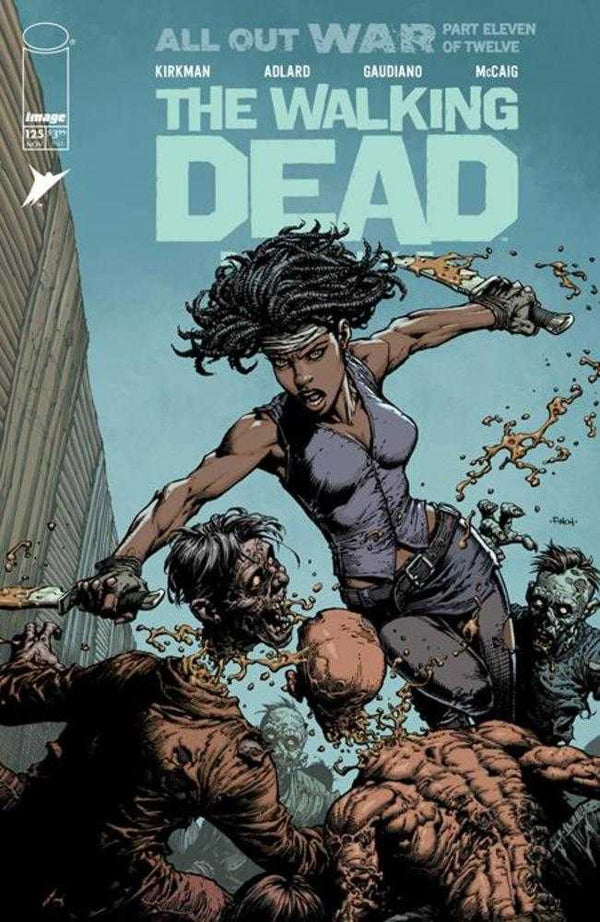 Walking Dead Deluxe #125 Portada A David Finch y Dave McCaig (Para adultos)