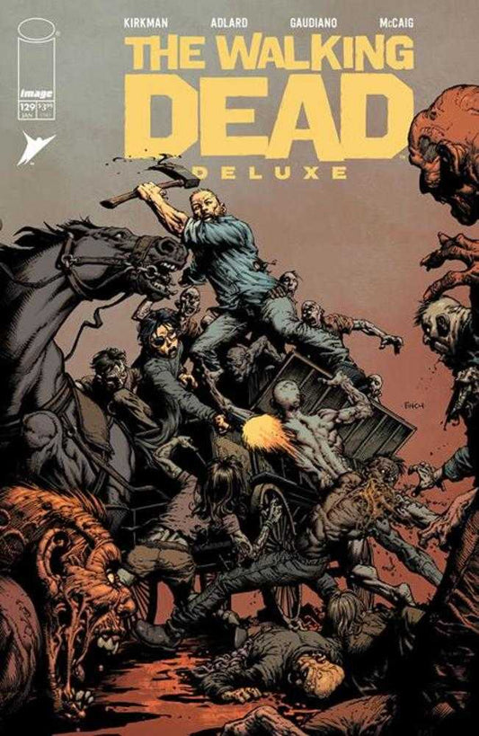 Walking Dead Deluxe 129 Cover A David Finch & Dave Mccaig (Mature) - Cadets Toys & Comics