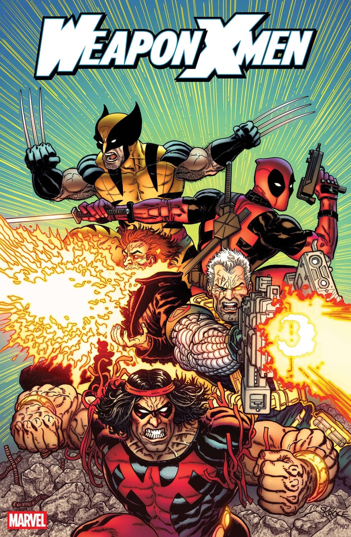 Weapon X - Men 1 (of 5) - Cadets Toys & Comics