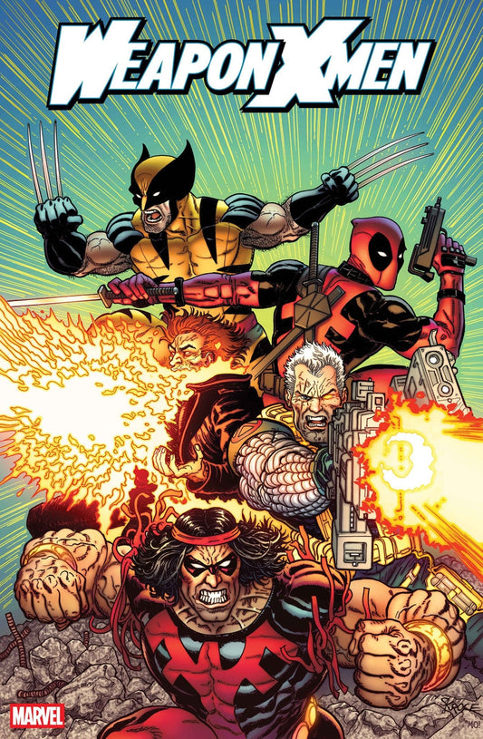 Weapon X - Men 1 Steve Skroce Variant [Doom] - Cadets Toys & Comics