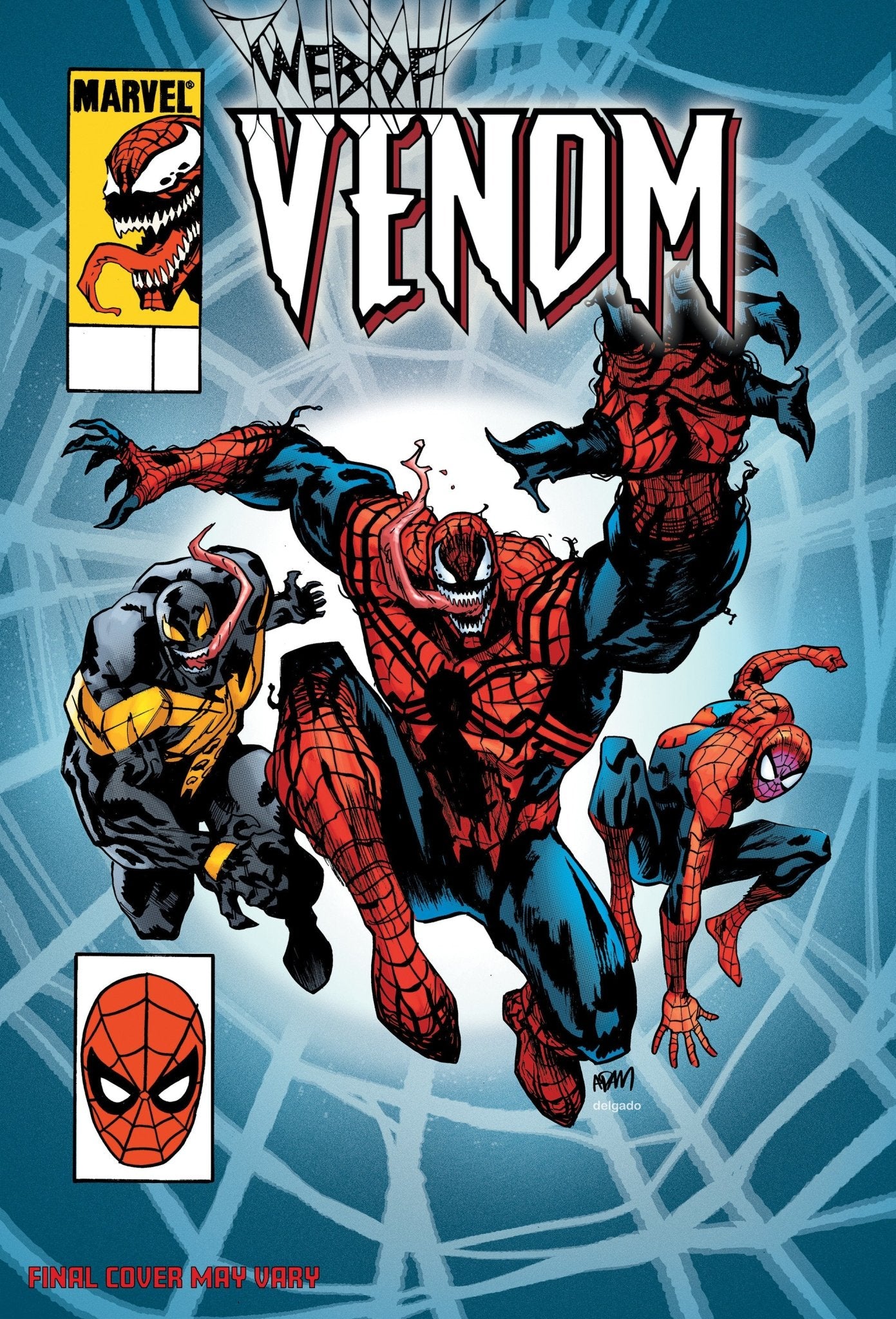 Web Of Venom 1 Adam Gorham Homage Variant - Cadets Toys & Comics