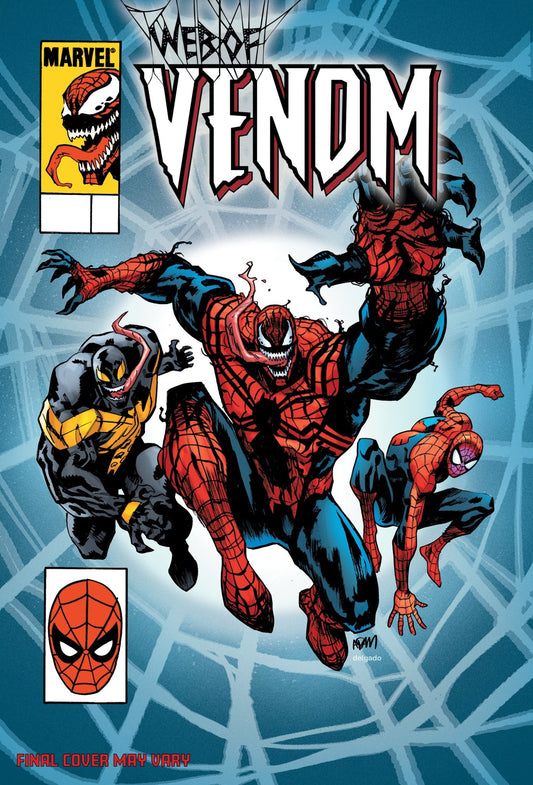 Web Of Venom 1 Adam Gorham Homage Variant - Cadets Toys & Comics