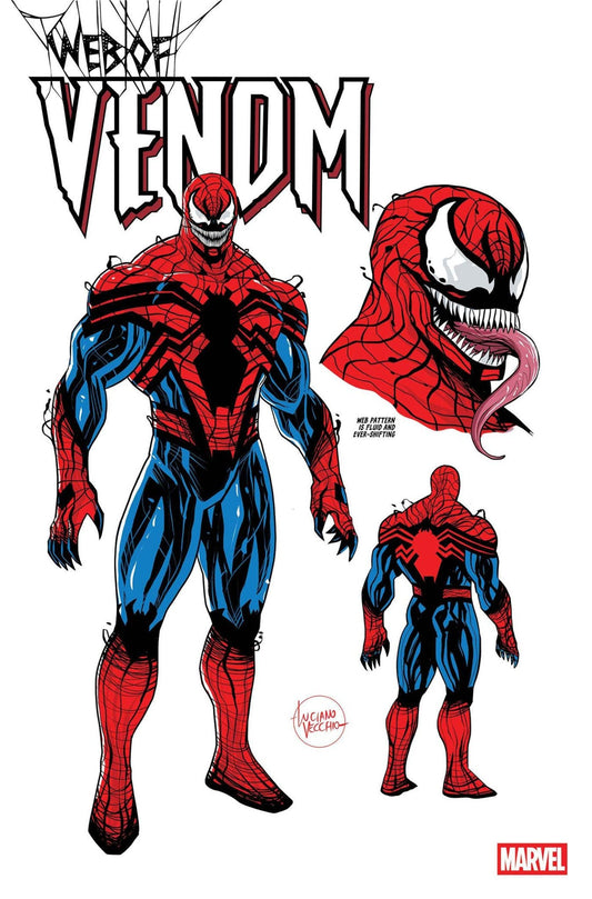 Web Of Venom 1 Luciano Vecchio Design Variant - Cadets Toys & Comics