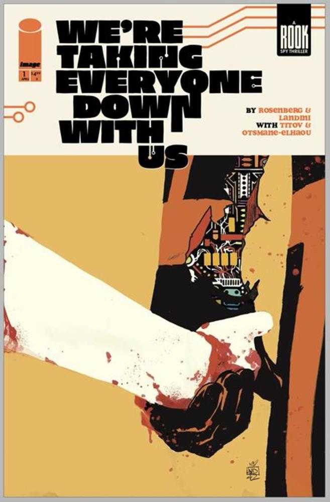 Were Taking Everyone Down With Us 1 (Of 6) 2nd Print Cover A Stefano Landini (Mature) - Cadets Toys & Comics