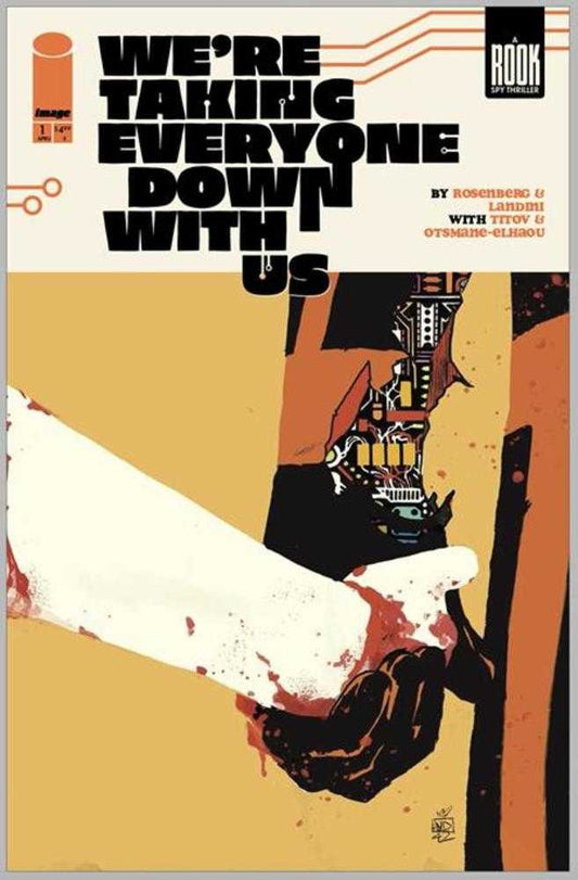 Were Taking Everyone Down With Us 1 (Of 6) 2nd Print Cover A Stefano Landini (Mature) - Cadets Toys & Comics