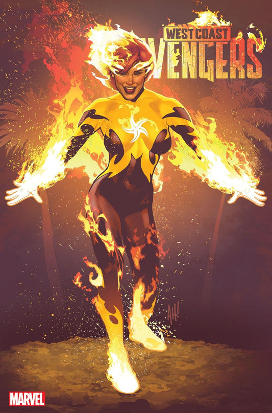 West Coast Avengers 1 Adam Hughes Foil Variant - Cadets Toys & Comics