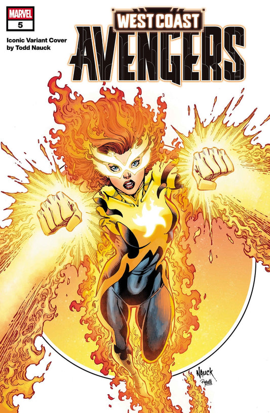 West Coast Avengers 5 Todd Nauck Iconic Variant - Cadets Toys & Comics