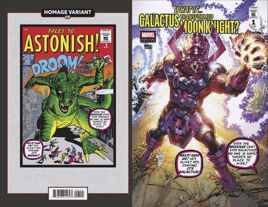 What If Galactus Transformed Moon Knight 1 Homage Variant - Cadets Toys & Comics