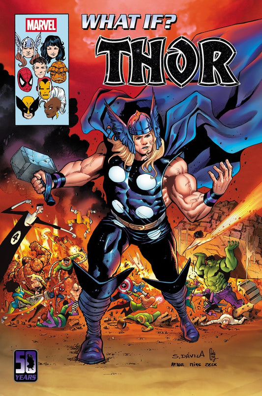 What If...? Thor 1 Sergio Davila Homage Variant - Cadets Toys & Comics