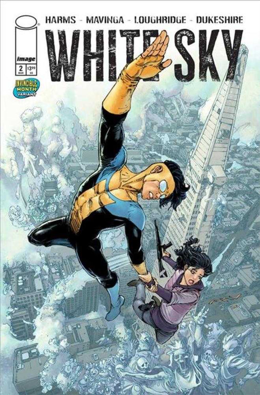 White Sky 2 Cover C Jp Mavinga Invincible Team Up Variant (Mature) - Cadets Toys & Comics