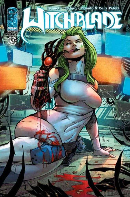 Witchblade 23 Cover A Giuseppe Cafaro & Arif Prianto (Mature) - Cadets Toys & Comics