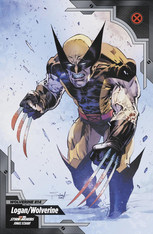 Wolverine 14 Jonas Scharf X - Men Trading Card Variant - Cadets Toys & Comics