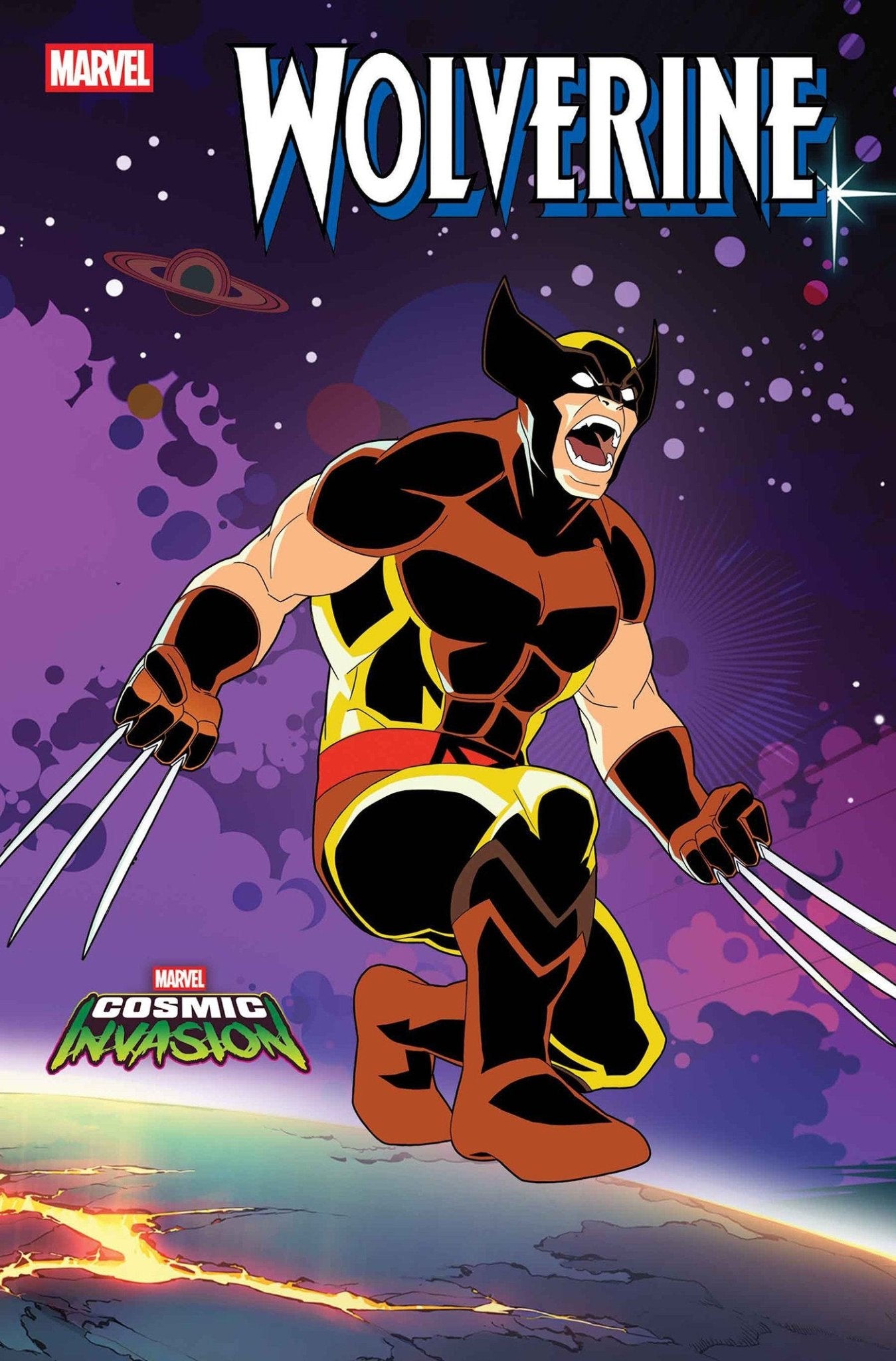 Wolverine 14 Marvel Cosmic Invasion Variant - Cadets Toys & Comics