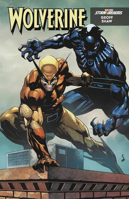 Wolverine 15 Geoff Shaw Black Panther Variant - Cadets Toys & Comics