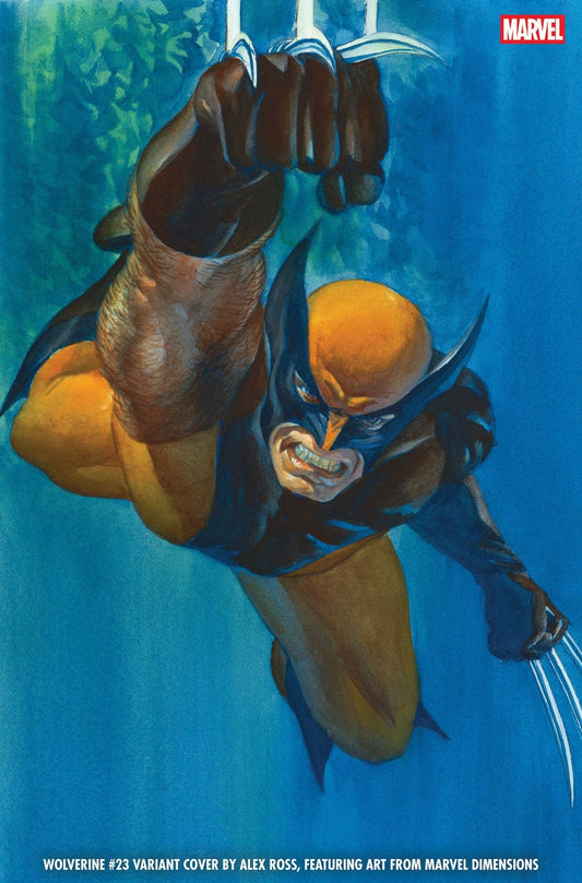 Wolverine 23 Alex Ross Marvel Dimensions Variant - Cadets Toys & Comics