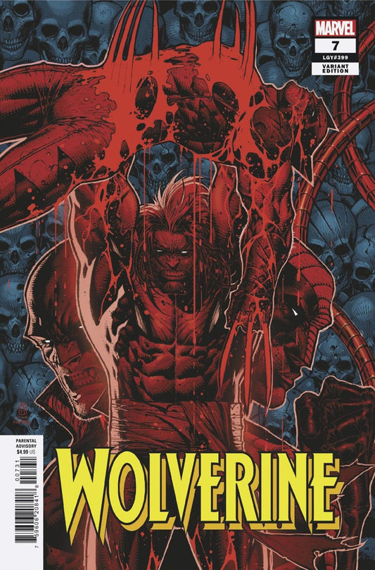 Wolverine 7 Stephen Platt Variant - Cadets Toys & Comics