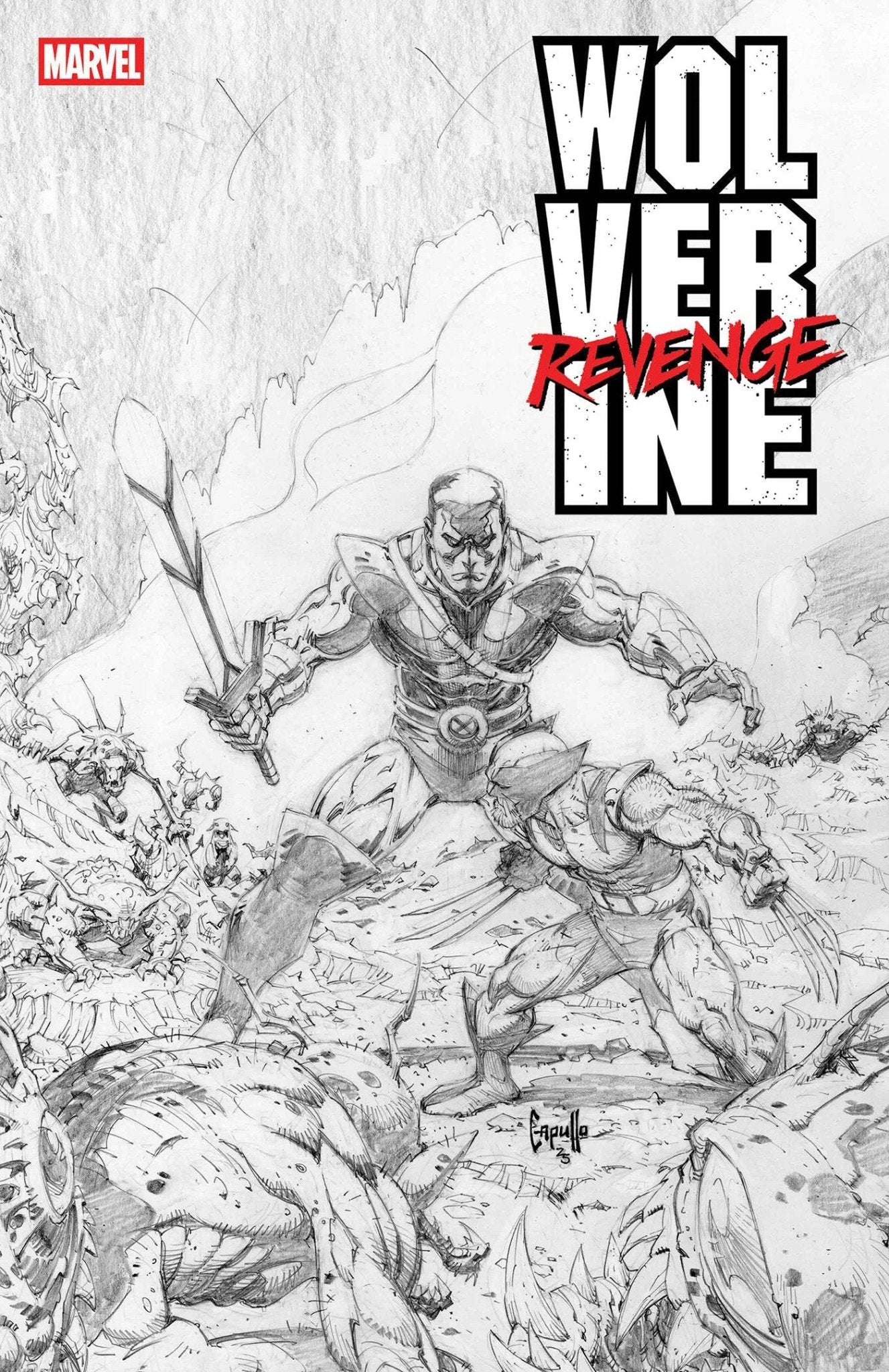 Wolverine: Venganza Red Band: Edición en blanco y negro sin editar n.° 5 [En bolsa de polietileno]