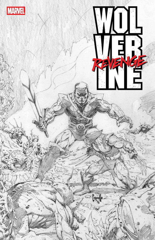 Wolverine: Venganza Red Band: Edición en blanco y negro sin editar n.° 5 [En bolsa de polietileno]