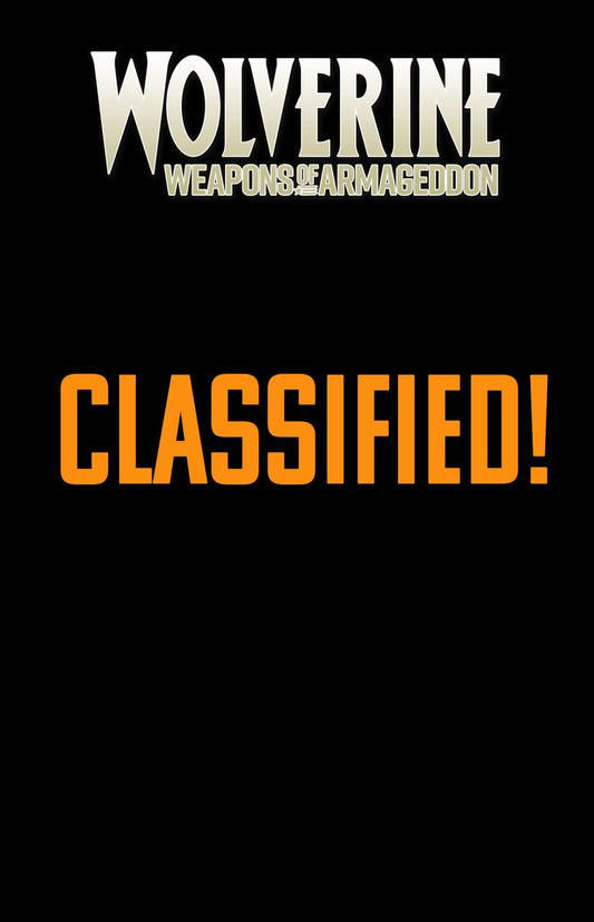 Wolverine: Weapons Of Armageddon 3 Michele Bandini Foreshadow Variant - Cadets Toys & Comics