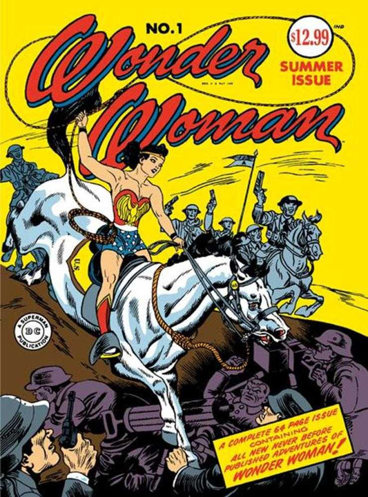 Wonder Woman 1 Facsimile Edition Cover C Harry Peter Foil Variant (2026 Edition) - Cadets Toys & Comics