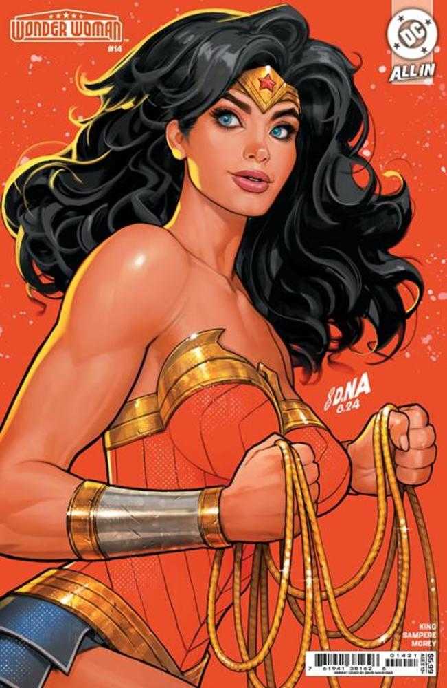 Wonder Woman comic book cover.