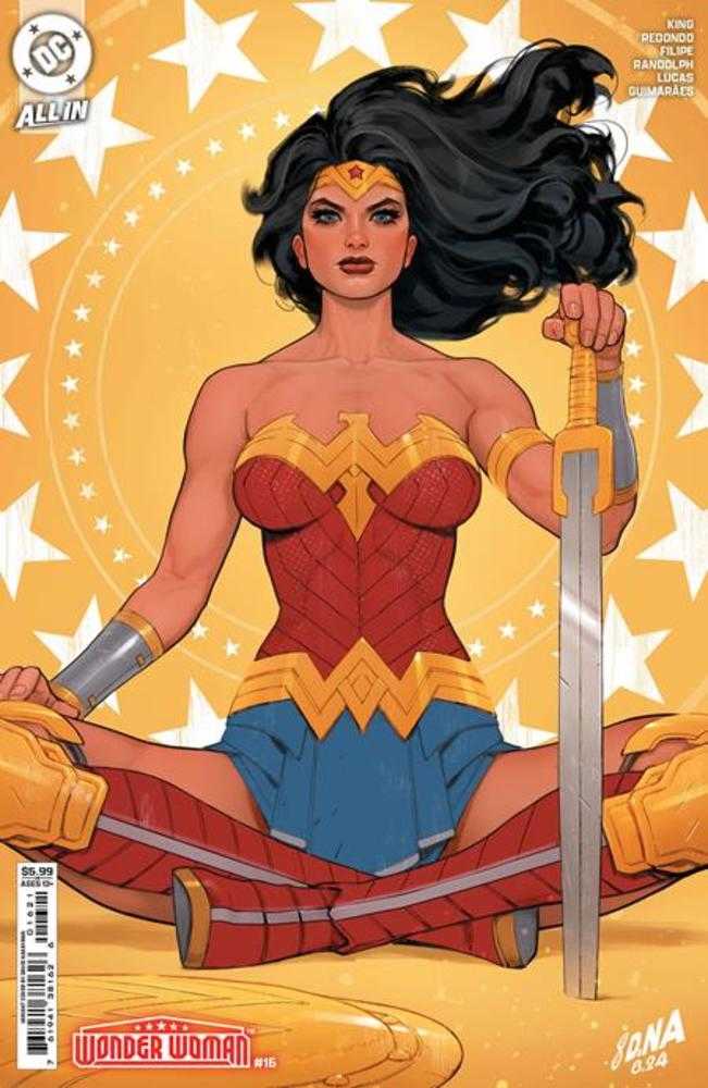 Wonder Woman 16 Cover B David Nakayama Card Stock Variant - Cadets Toys & Comics