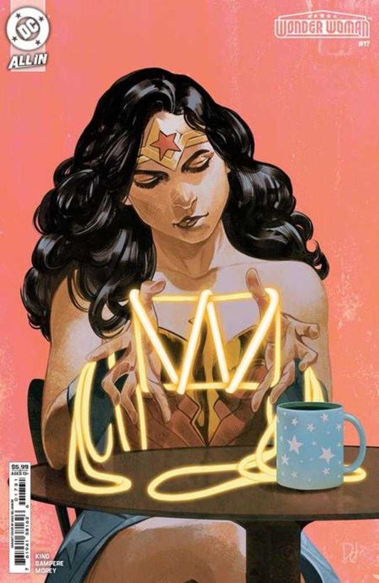 Wonder Woman 17 Cover C Mike Del Mundo Card Stock Variant - Cadets Toys & Comics