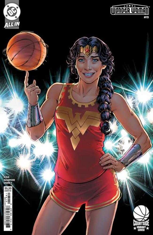 Wonder Woman 19 Cover D Nicola Scott Courtside Card Stock Variant - Cadets Toys & Comics