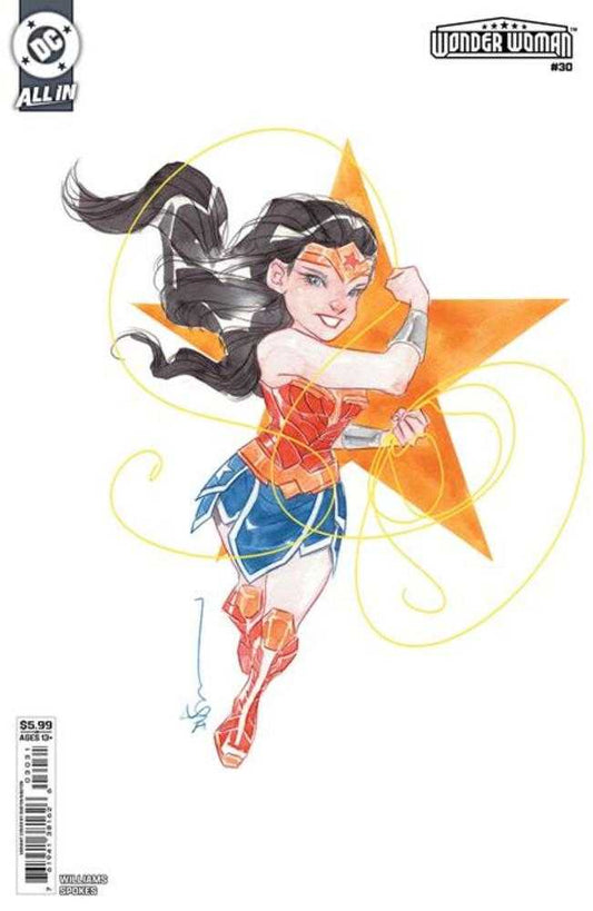 Wonder Woman 30 Cover C Dustin Nguyen Card Stock Variant - Cadets Toys & Comics