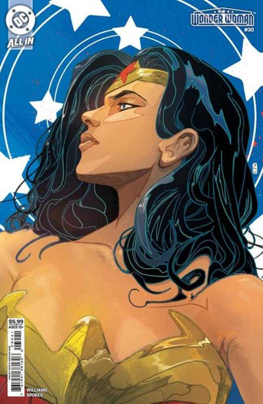 Wonder Woman 30 Cover D Christian Ward Card Stock Variant - Cadets Toys & Comics