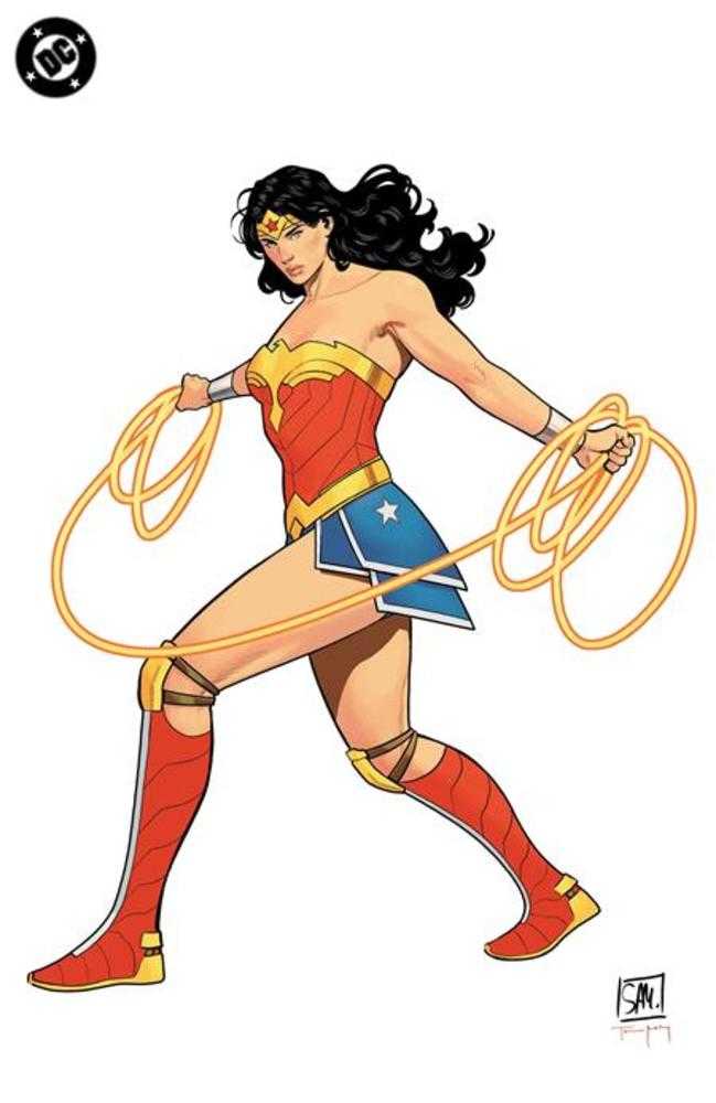Wonder Woman 31 Cover G Daniel Sampere Corner Box Spot Foil Variant - Cadets Toys & Comics