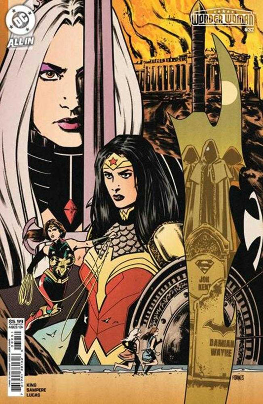 Wonder Woman 32 Cover E Jorge Fornes Things To Come Card Stock Variant - Cadets Toys & Comics