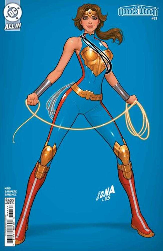 Wonder Woman 33 Cover C David Nakayama Card Stock Variant - Cadets Toys & Comics