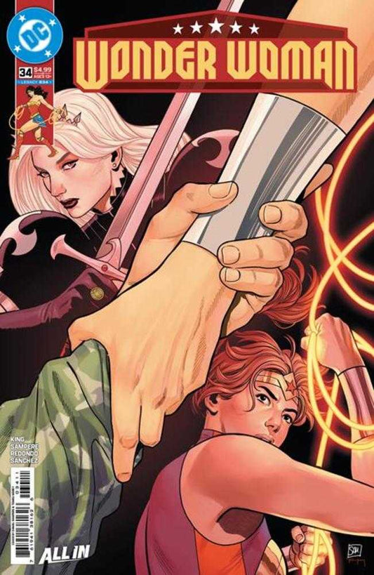 Wonder Woman 34 Cover A Daniel Sampere - Cadets Toys & Comics