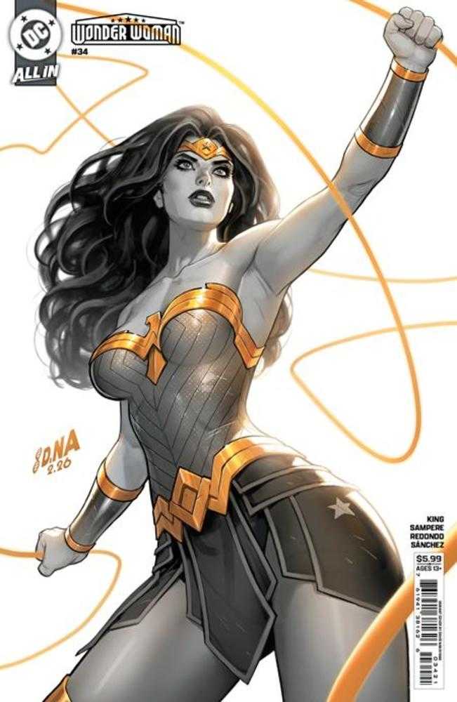 Wonder Woman 34 Cover B David Nakayama Card Stock Variant - Cadets Toys & Comics