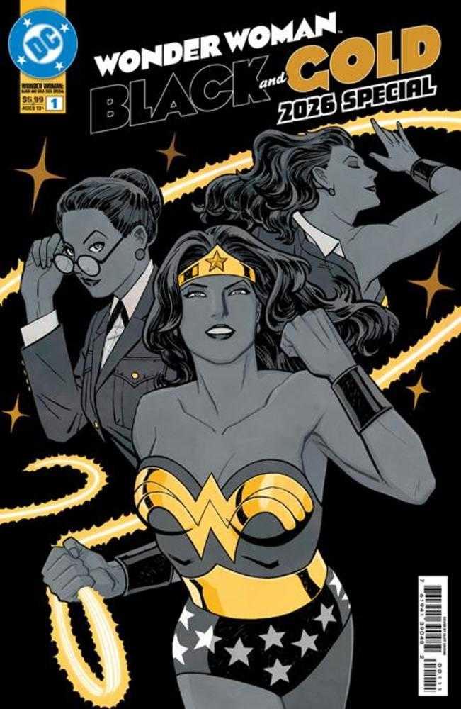 Wonder Woman Black & Gold 2026 Special 1 (One Shot) Cover A Cliff Chiang - Cadets Toys & Comics
