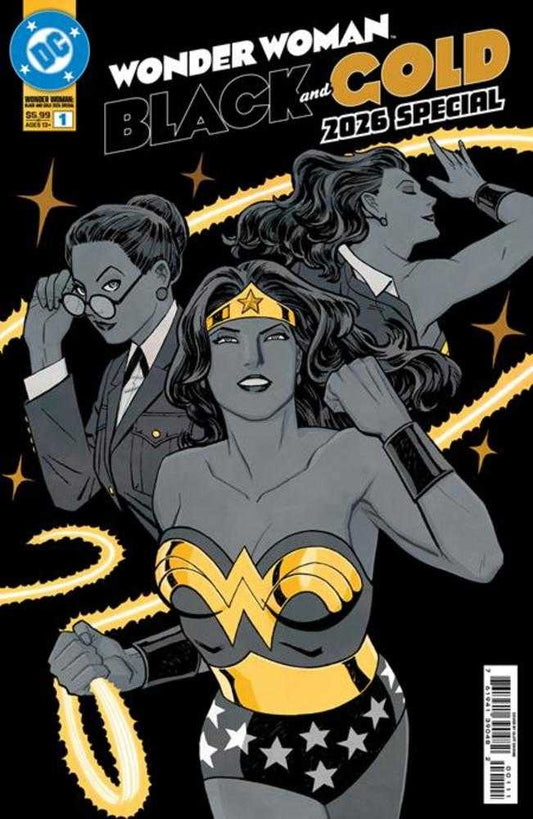 Wonder Woman Black & Gold 2026 Special 1 (One Shot) Cover A Cliff Chiang - Cadets Toys & Comics