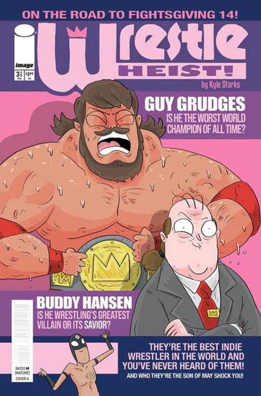 Wrestle Heist 3 (Of 5) (Mature) - Cadets Toys & Comics
