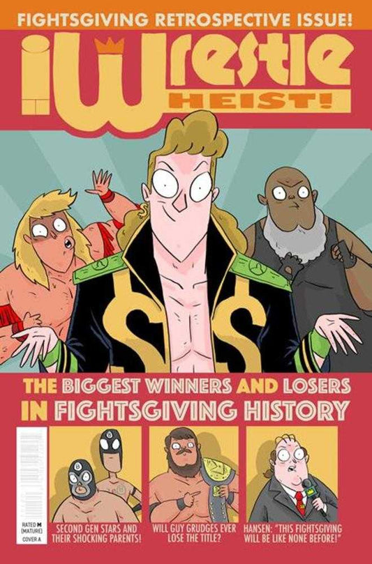 Wrestle Heist 5 (Of 5) Cover A Kyle Starks (Mature) - Cadets Toys & Comics