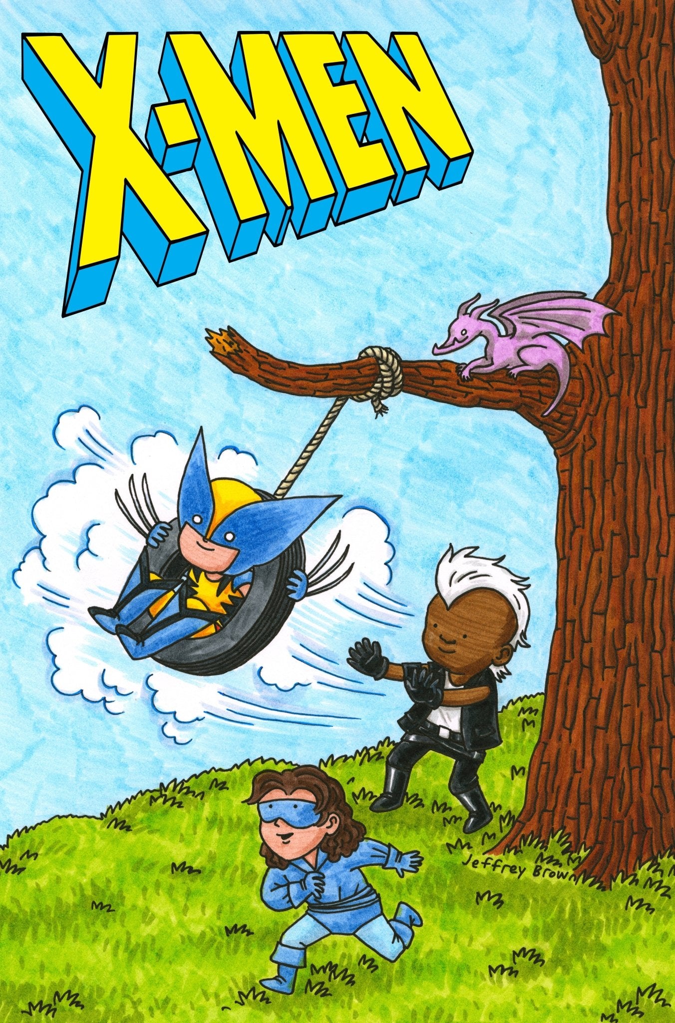 X-Men #20 Variante de Jeffrey Brown