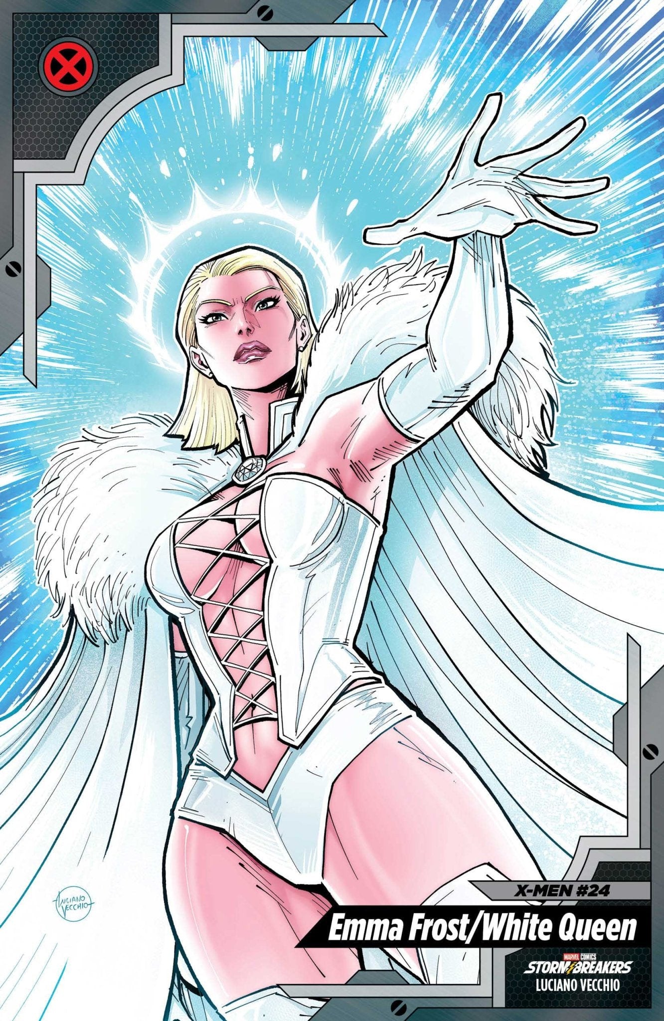 X - Men 24 Luciano Vecchio X - Men Trading Card Variant - Cadets Toys & Comics