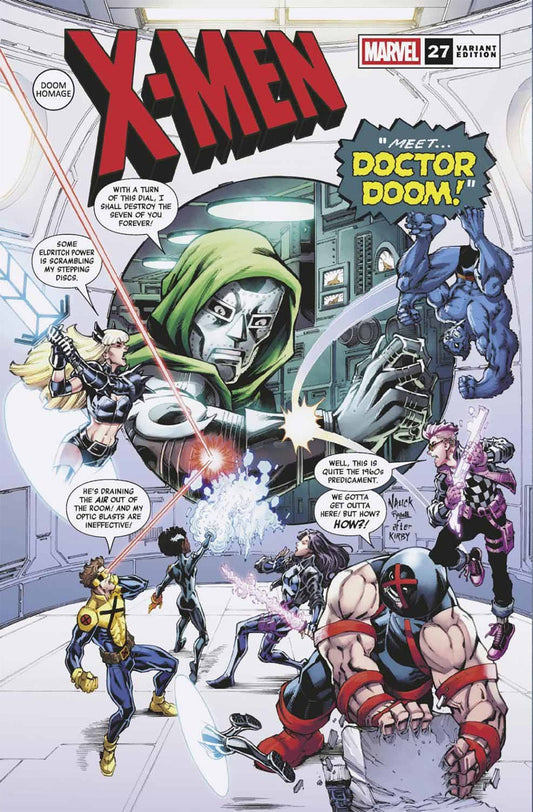 X - Men 27 Todd Nauck Doom Homage Variant - Cadets Toys & Comics