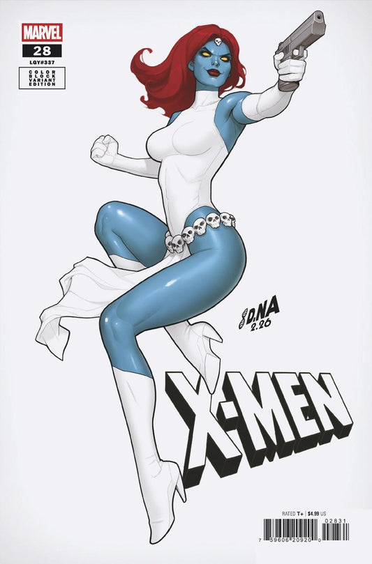 X - Men 28 David Nakayama Color Block White Variant - Cadets Toys & Comics