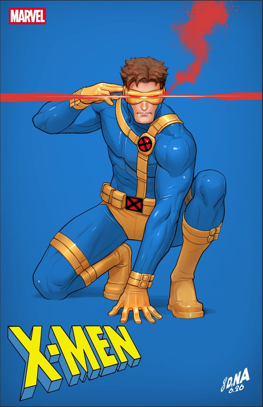 X-Men 33 David Nakayama Color Block Blue Variant - Cadets Toys & Comics