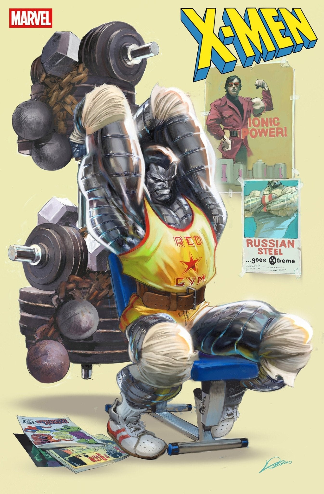 X-Men 34 Alexander Lozano '80 S Colossus Variant - Cadets Toys & Comics