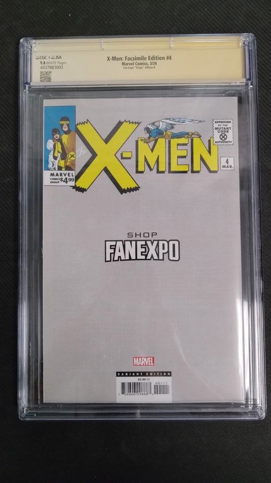 X - Men 4 Artgerm CGC 9.8 Modern Virgin - Signed - Cadets Toys & Comics