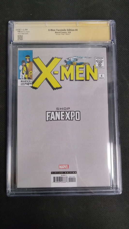 X - Men 4 Artgerm Classic Variant CGC 9.8 Signed w/COA - Cadets Toys & Comics