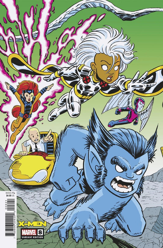 X - Men 8 Chris Giarrusso Crossover Connecting Variant [Rog] - Cadets Toys & Comics