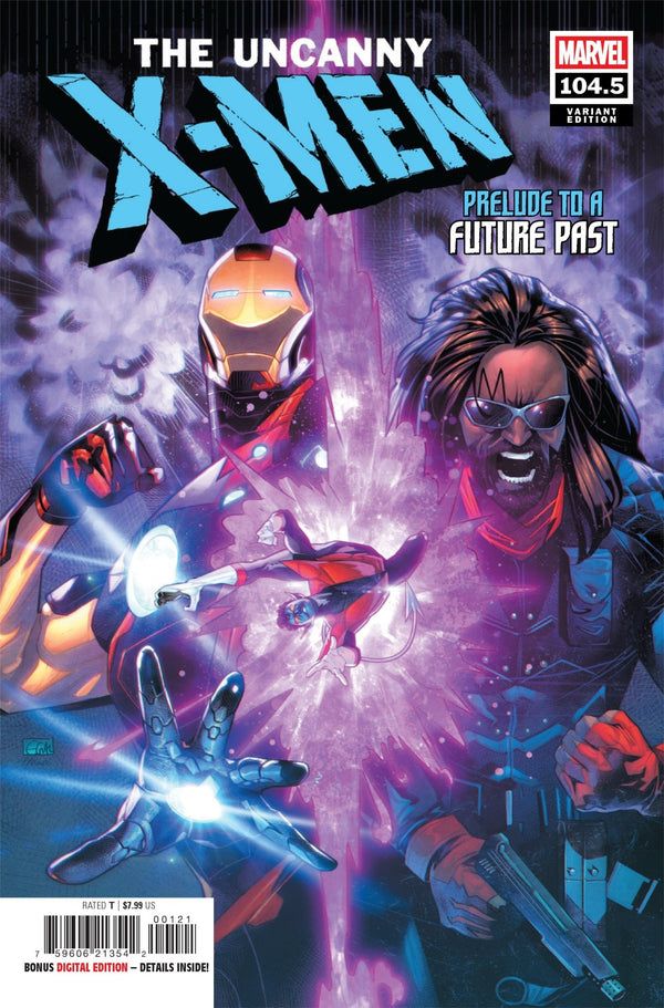 X-Men de Chris Claremont: Preludio a un futuro pasado n.º 1, variante de Edwin Galmon